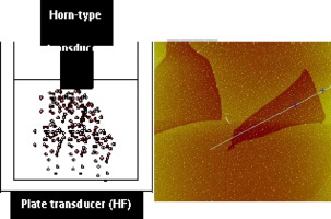 Dual-frequency ultrasound for designing two dimensional catalyst surface: Reduced graphene oxide–Pt composite